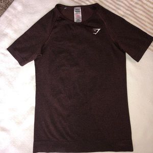 Gymshark Short sleeve Vital Seamless Brown
